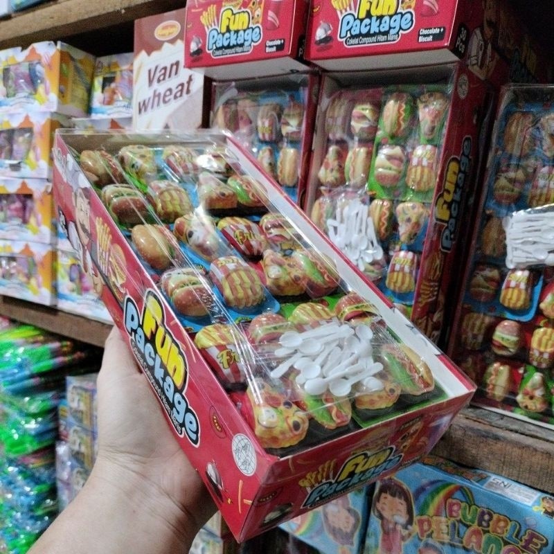 

Fun Package Cokelat Compound Hitam Manis