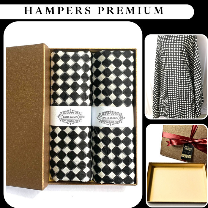 

[0k_market1] Hampers wedding gift couple kain batik/ Kado hadiah hampers pernikahan - hitamkotak