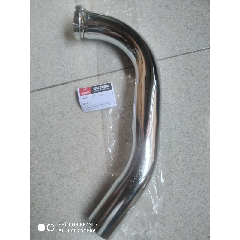 PROMO leher pipa sambungan Knalpot Kenalpot Yamaha RX 100 RX100 RX 125 RS 100 IMPORT