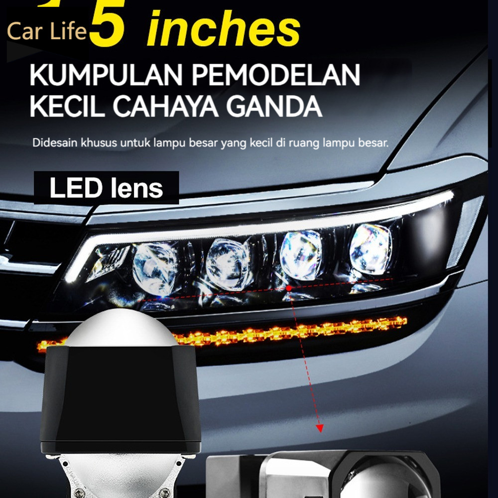 BiLED 1.5 Inch - LED Projector Biled Matrix 1,5 Inch Peralatan otomatis