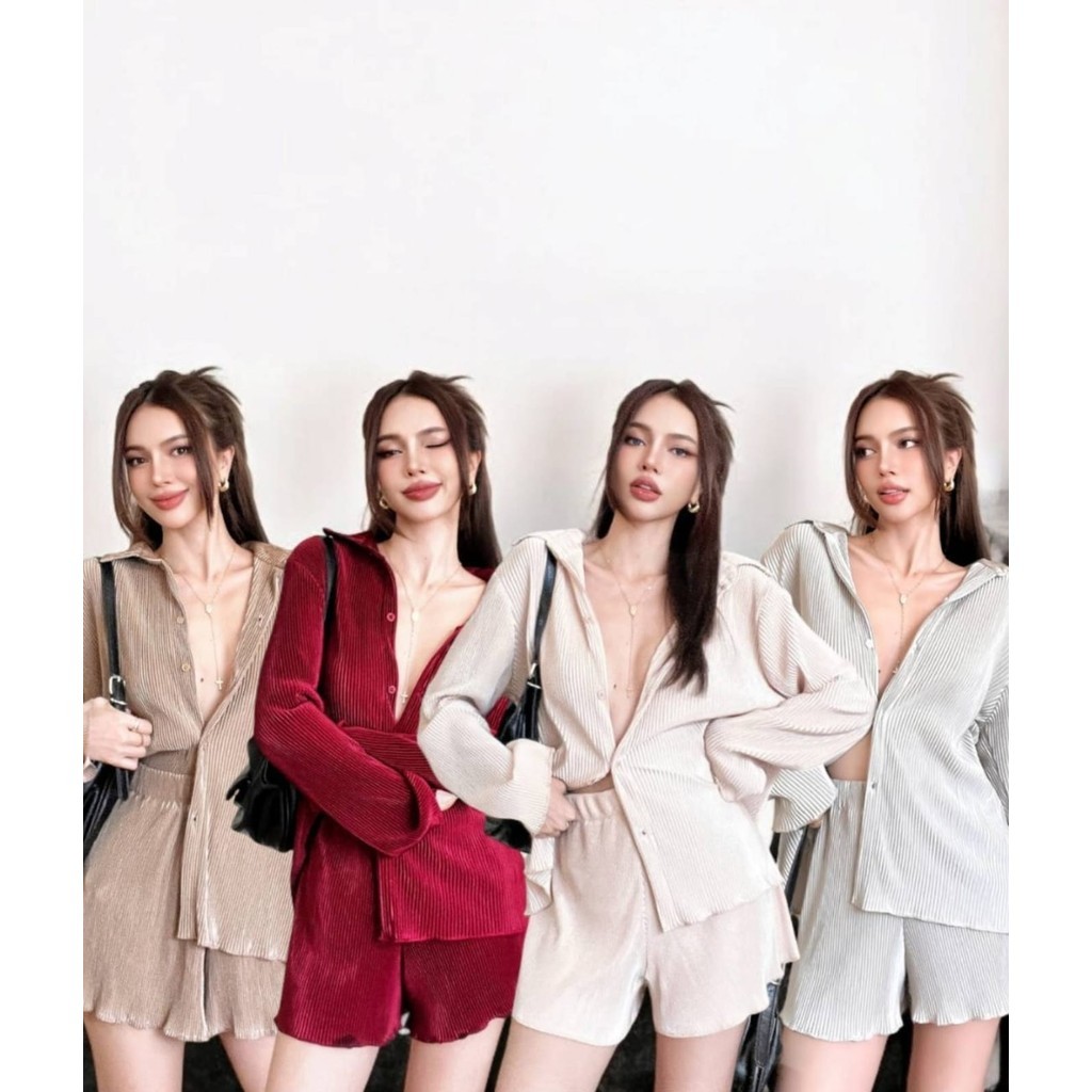 bkkclothe. NEW VIVI SET COTTON CANDY ( IMPORT BANGKOK )