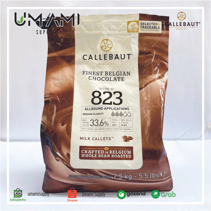 

Callebaut 823- Milk Chocolate 33,6% - REPACK 250gr