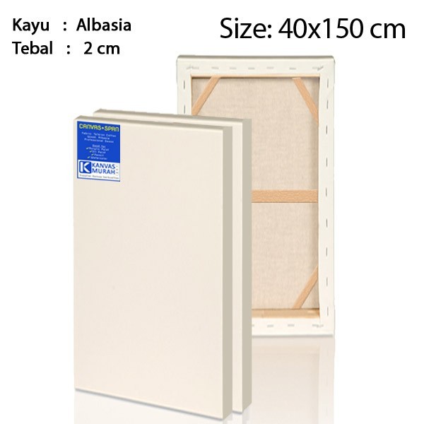 

Kanvas Lukis Spanram 40x150 cm Canvas Frame 150x40 cm