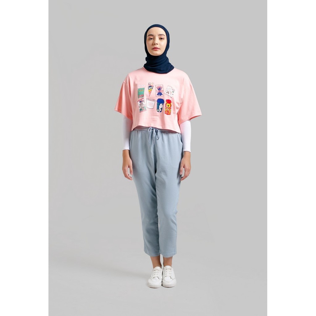 3Second Kaos Crop Wanita 071022