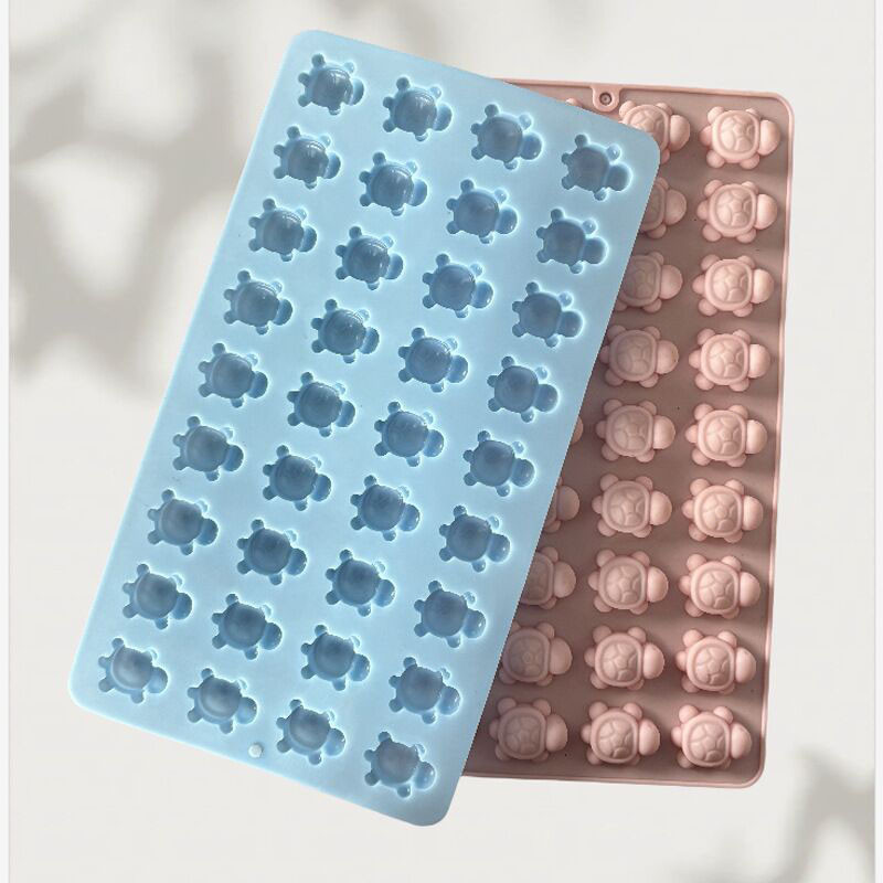 

36 Mini Turtle Silicone Molds 3pcs Pudding Jelly Chocolate Mold Gummy Candy Molds Cute Candle Resin Mold Silicone