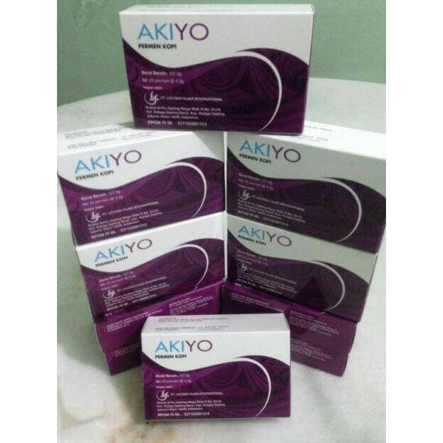 

H4874S- AKIYO Permen Kopi - Coffee Candy - isi 25 butir per box