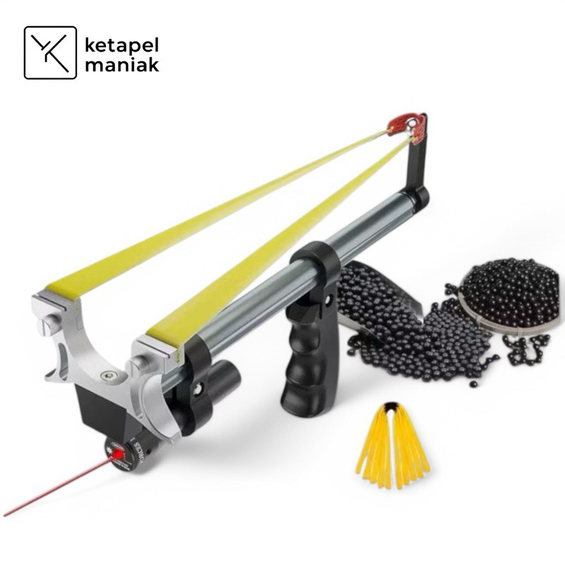 Ketapel Teleskop Full Set Ketapel Hunting SlingShot