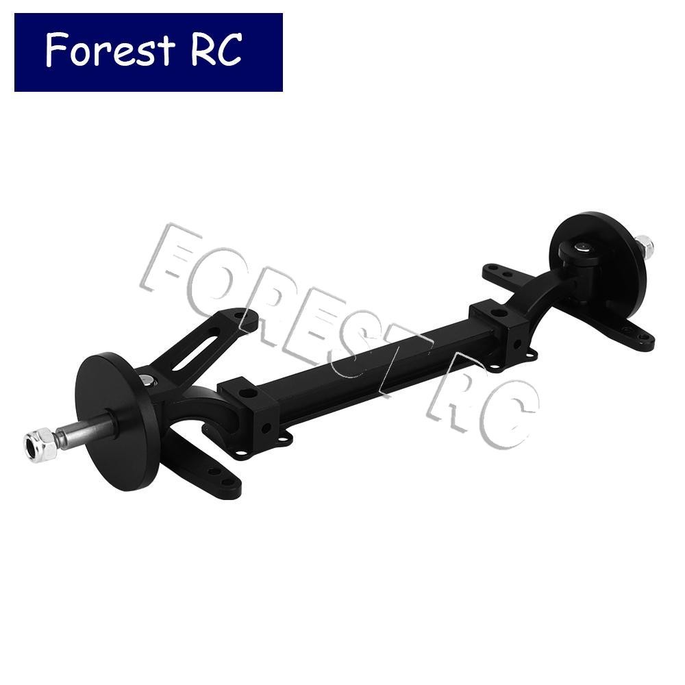 Black High Quality Metal Front Axle Steering Rod Link Pole for 1/14 Tamiya RC Tractor Truck Car