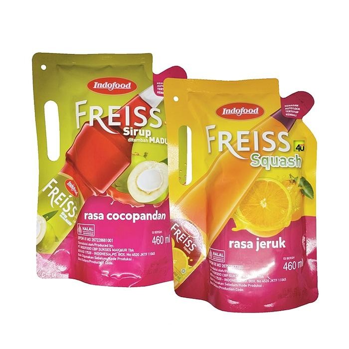 

Indofood FREISS Sirup Kemasan Pouch 460 ml