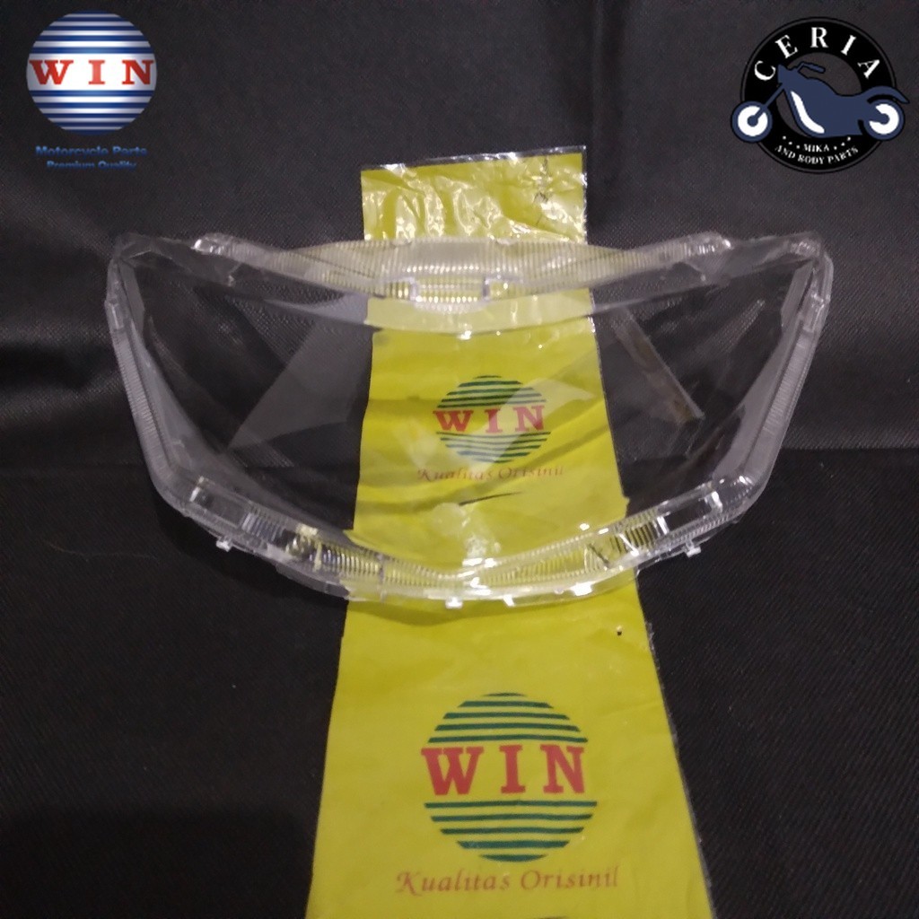 Mika Lampu Depan Beat LED CBS ISS 2020 2021 2022 WIN | kaca headlamp motor honda all new deluxe delu