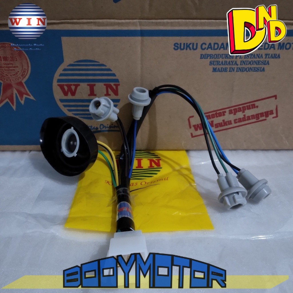 Fitting Lampu Mio 125 M3 2014 2015 2016 2017 2018 2019 WIN | cop fiting piting peteng motor injeksi 