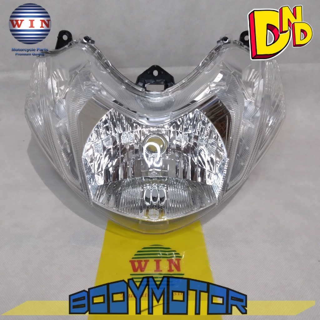 Lampu Depan Mio 125 M3 2014 2015 2016 2017 2018 2019 | reflektor headlamp WIN | front head lamp senj