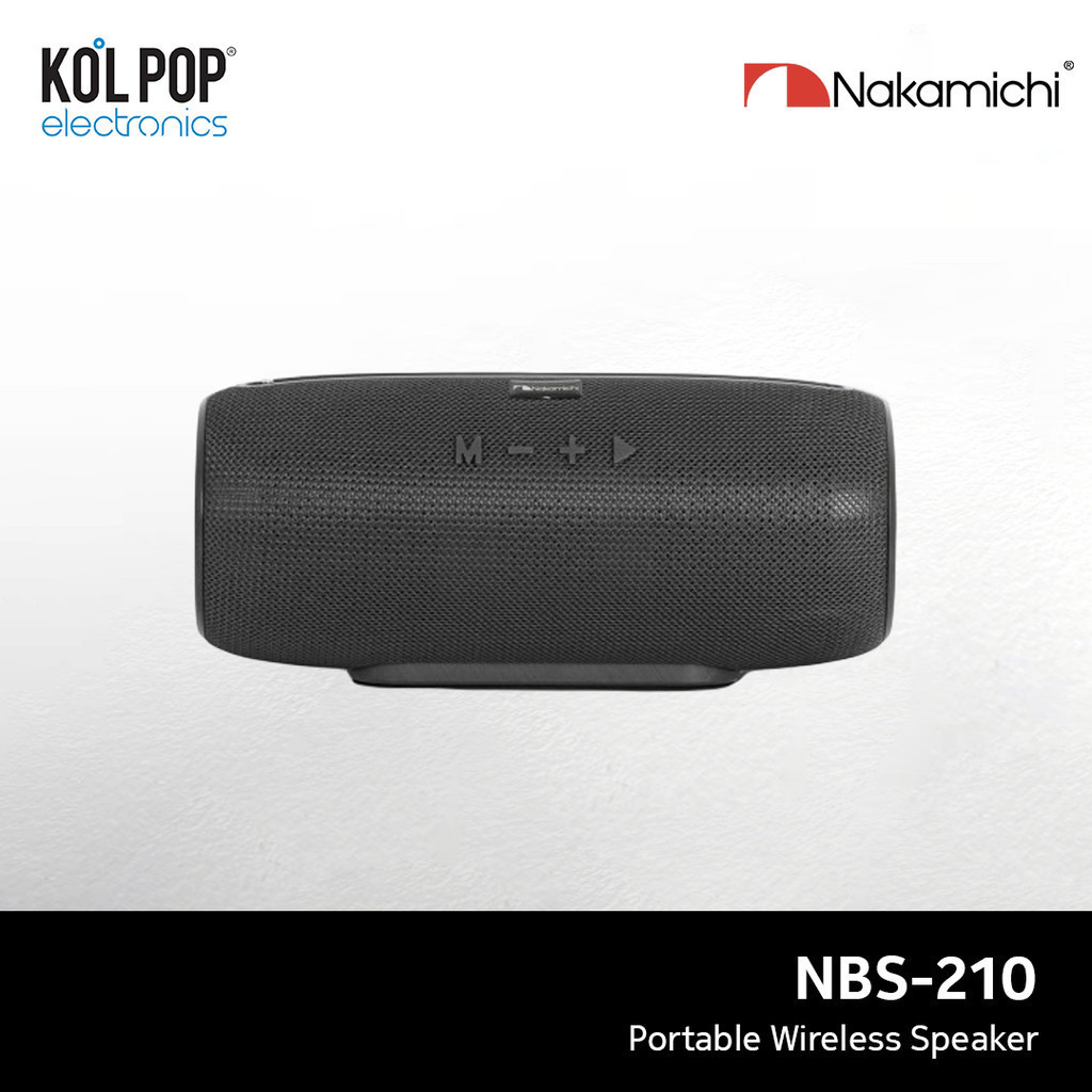 Nakamichi NBS-210 Portable Wireless Speaker Audio Bluetooth