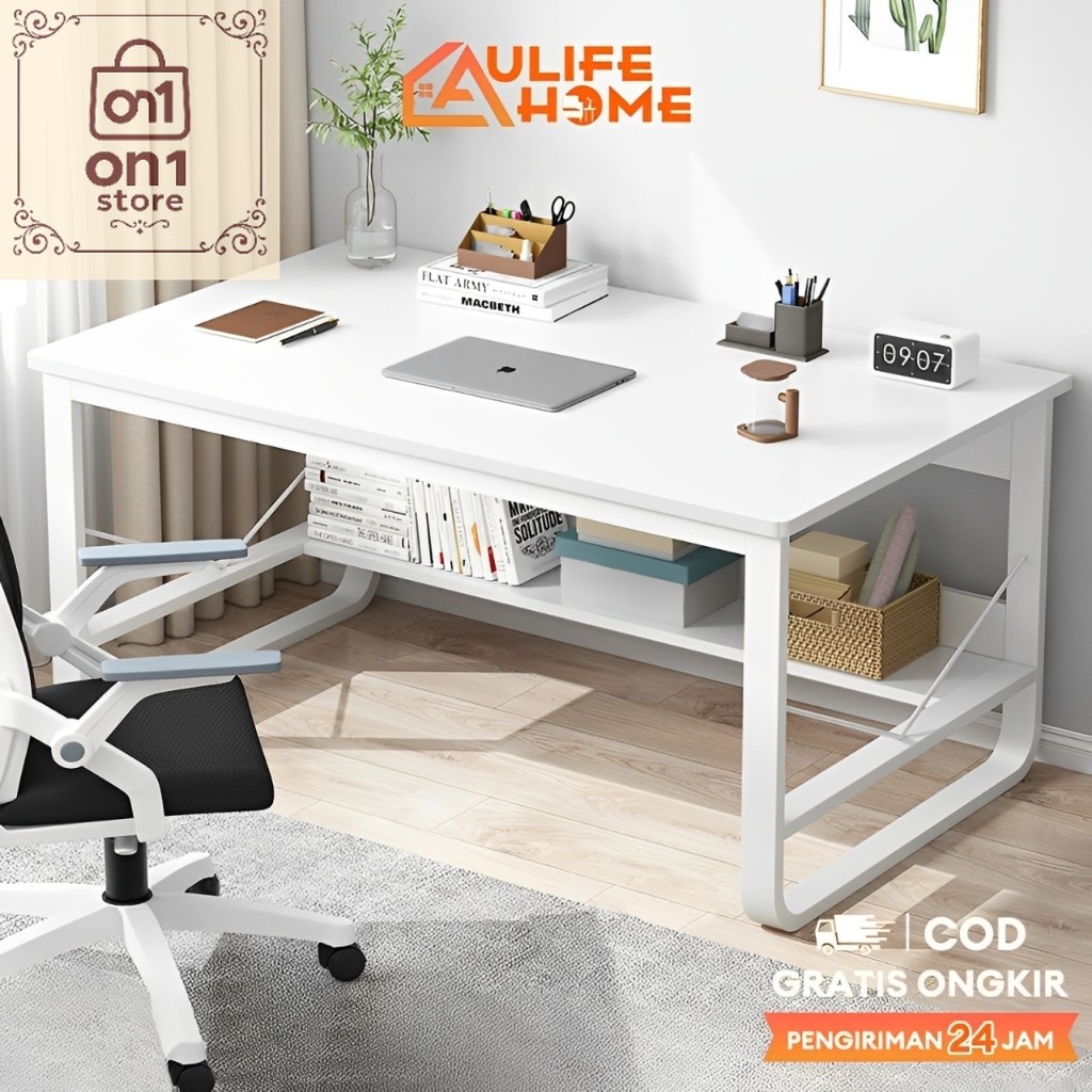 Meja Belajar Murah / Meja Kerja Meja komputer Minimalis Meja Belajar Besi Meja Kantor Murah Meja Put