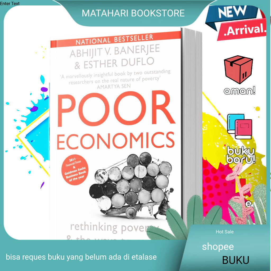 Buku Poor Economics by Abhijit V. Banerjee