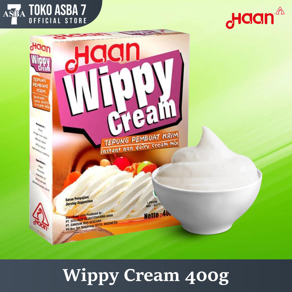 

HAAN WIPPY CREAM 400G