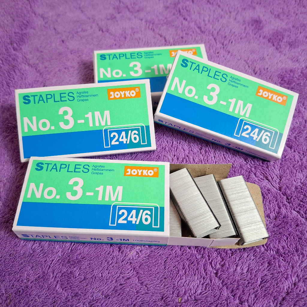 

Isi Stapler / Staples Joyko No. 3 - 1M