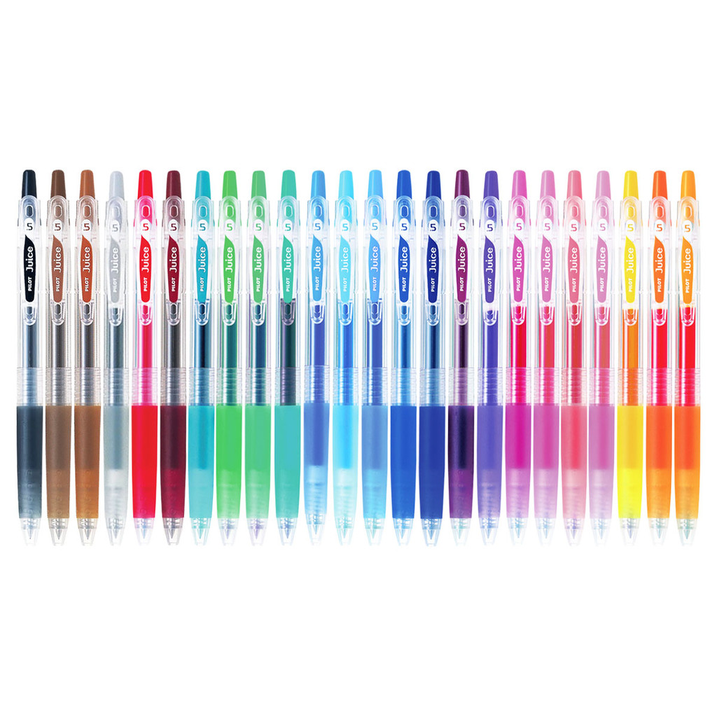 

Pulpen Recractable Ballpoint Ink Gel 0.5mm PILOT JUICE LJU-10EF Pena Cetek Gel