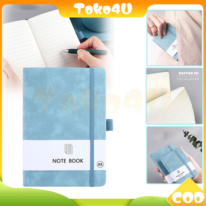 

notebook a5/a6/buku diary aesthetic / buku catatan aesthetic notebook mini pocket a6/a5/