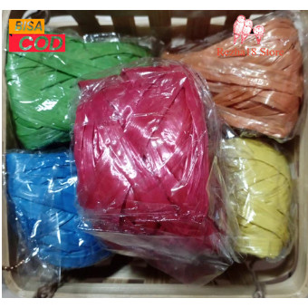 

R18 (10pcs) Tali rafia kecil 6 meter Rumput jepang rol kecil