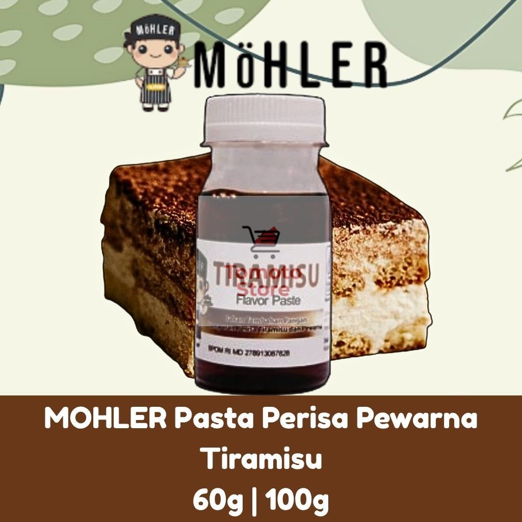 

✨ TOMOTOSTORE ✨ MOHLER Pasta Perisa Pewarna Tiramisu