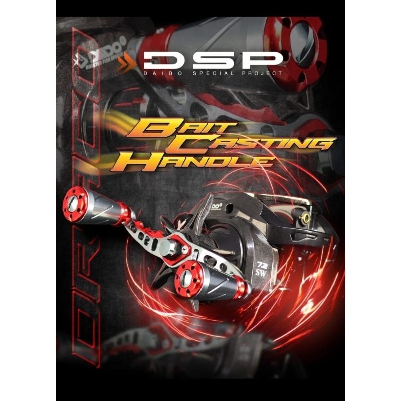 Handel Reel Saja untuk Daido Type DSP Draco Handel Reel BC Daido Spesial Project