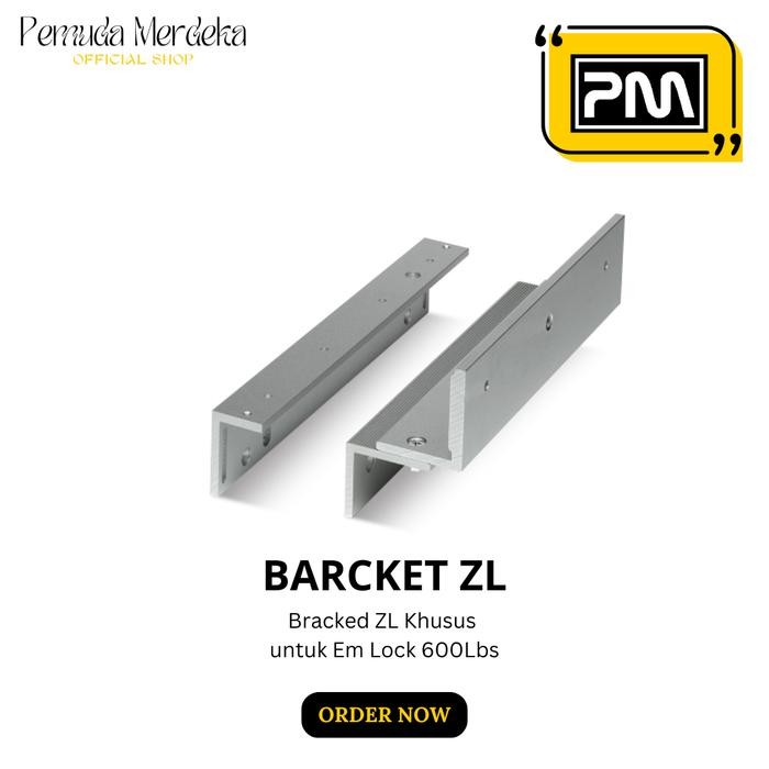 

Bracket ZL Electro Magnetic Lock 600 Lbs Bracket EM Lock 600 Lbs Pemuda Merdeka