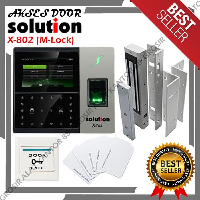 

Paket Access Door Solution X802 M-Lock, Untuk Pintu Alumunium & Kayu
