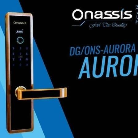 

Kunci Digital / Digital Door lock Onassis Aurora Murah Bergaransi