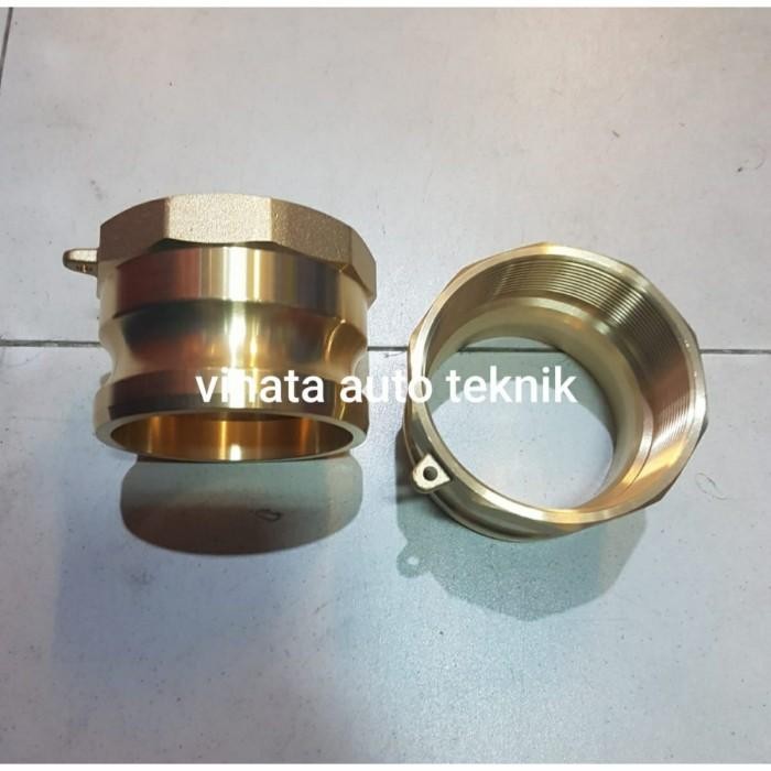 

Cam lock kuningan type A 300 ( 3 inch ) brass