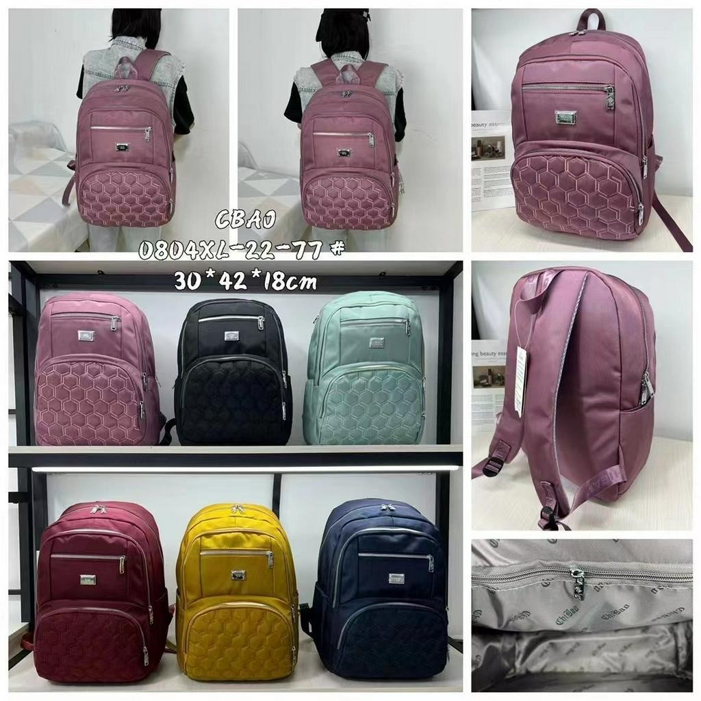 ANGGRAEINI Tas Ransel Chibao Kanvas XL Kapasitas Besar