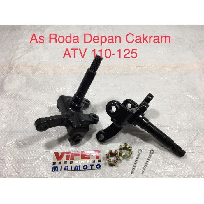 As Roda Depan-Knuckle Cakram ATV 110 & 125 - Gokart-Buggy
