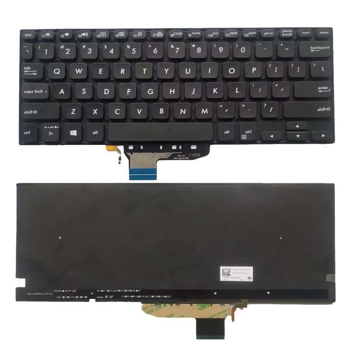 Keyboard Asus VivoBook Flip TP412U TP412UA TP412FA TP412 - BACKLIGHT