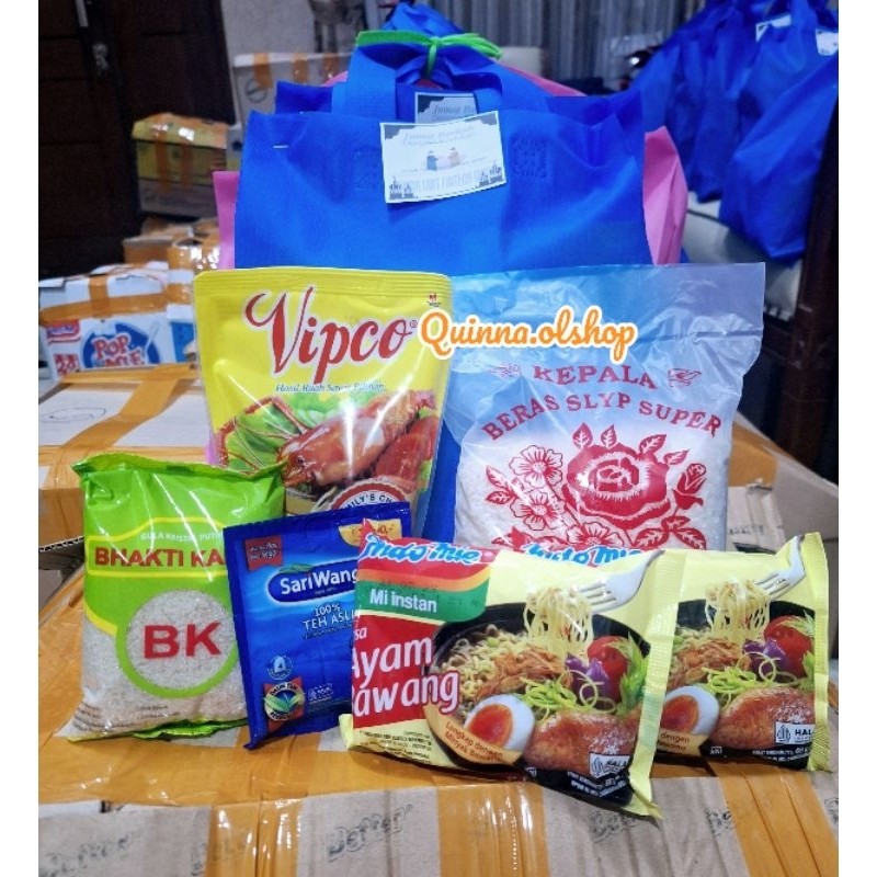 

Paket Sembako Murah Berkualitas Tinggi Gratis Goodie Bag