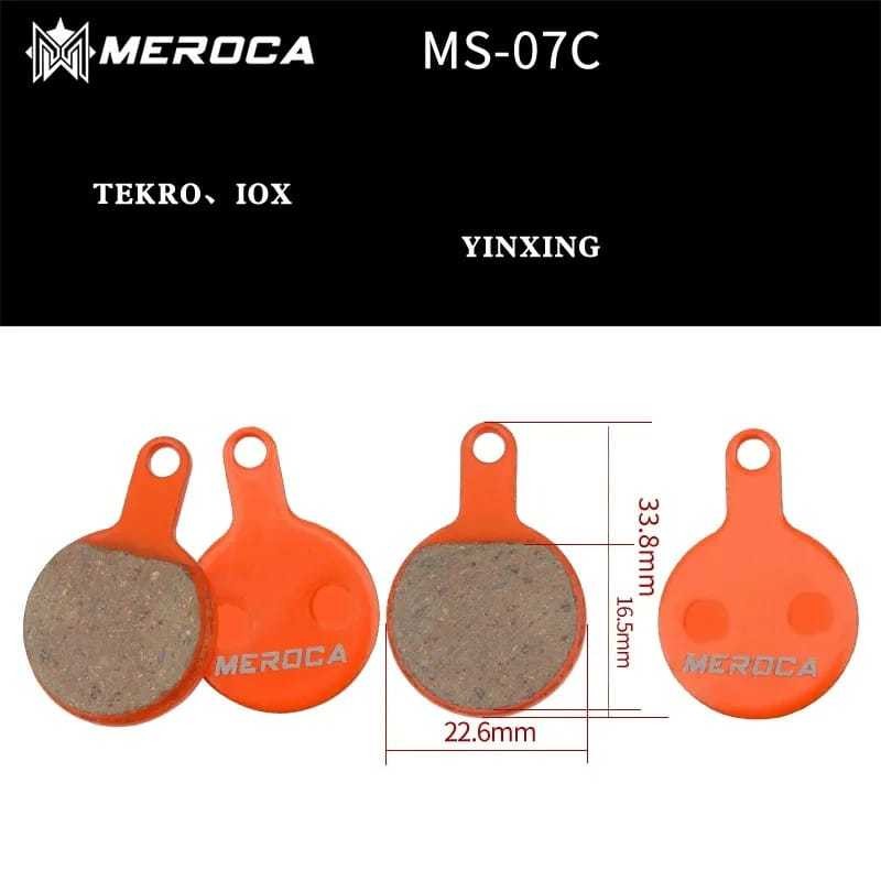 Brakepad pad kampas rem Meroca bulat Tektro rem mekanik sepeda mtb