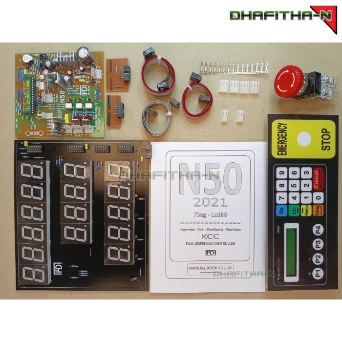 CPU PERTAMINI POM MINI HDM N-50 AC DISPLAY 7 SEGMEN N50 BERBAGAI PILIHAN KEYPAD