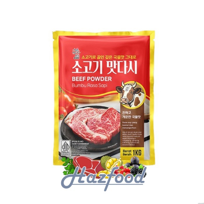 

Dashida Rasa Sapi | Sogogi Dashida Soup Stock | Bubuk Sapi | Bumbu Sapi 1 Kg