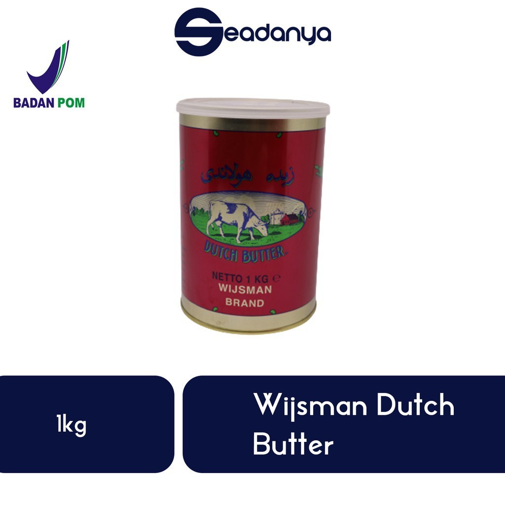 

Mentega Wisman Margarin Wijsman Dutch Butter 1 Kg BPOM