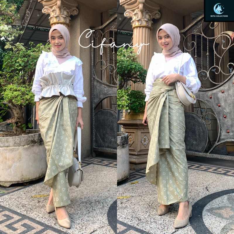 Rok Lilit Jumputan - Rok lilit batik - rok batik - rok jumputan