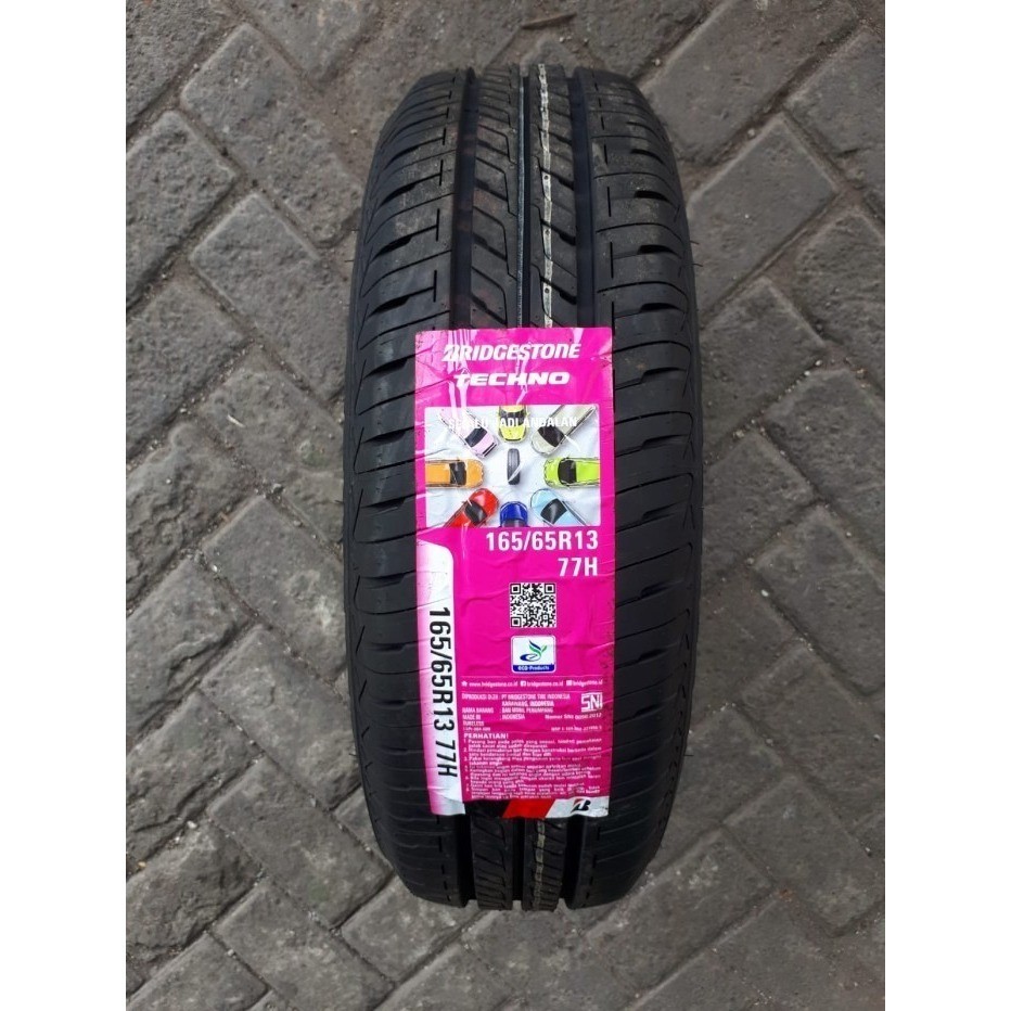 165/65 R13 Bridgestone New Techno - Ban Mobil Spark Atoz Karimun 165-65 R13