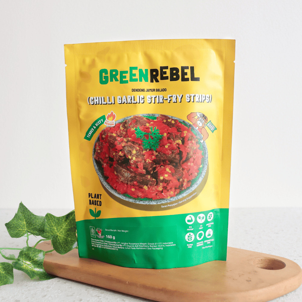 

Heat & Eat Vegan Beefless Dendeng Balado - Green Rebel