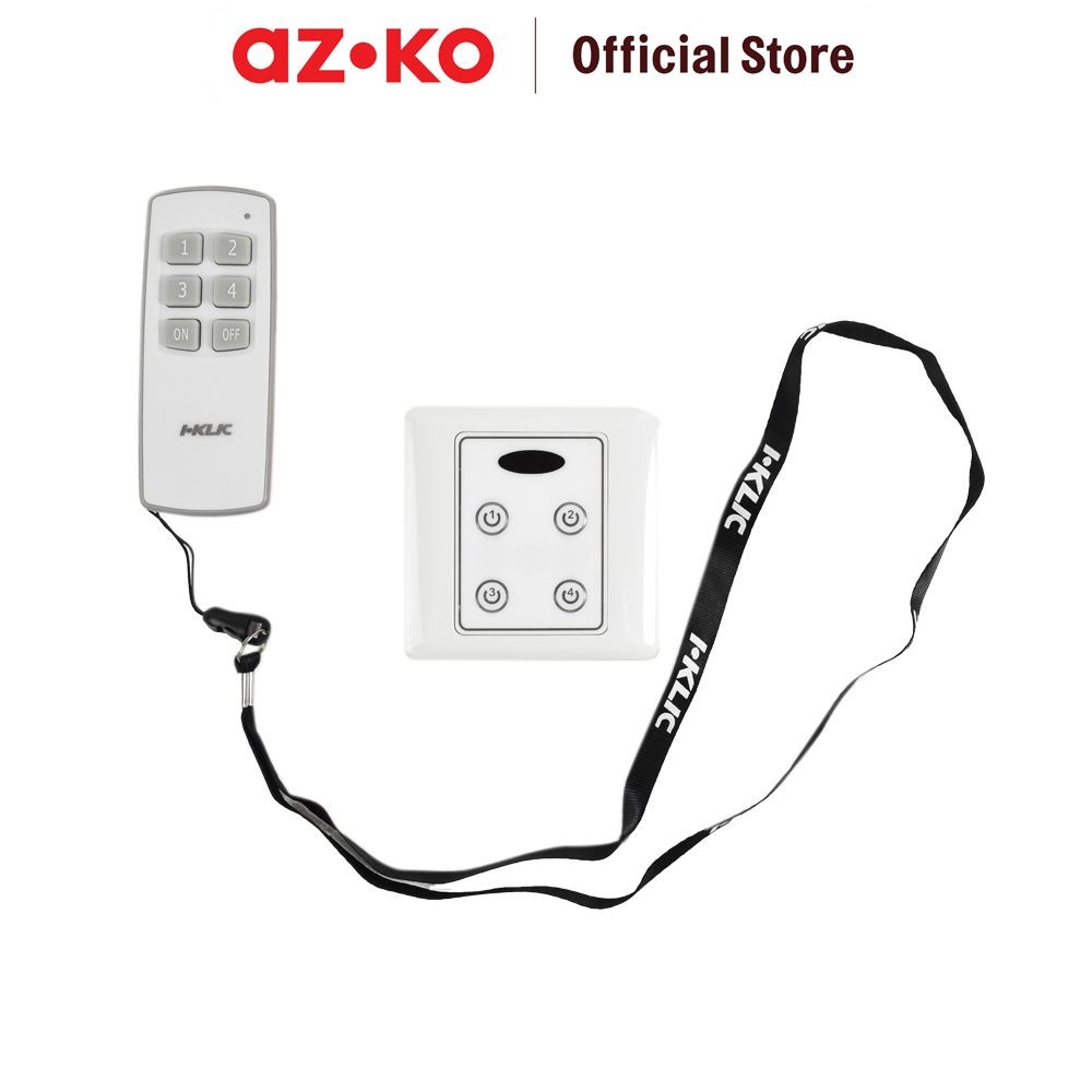 AZKO I-Klic Remote Kontrol Digital Infrared Remot Pengendali Saklar Lampu Part Remot Saklar Peralata