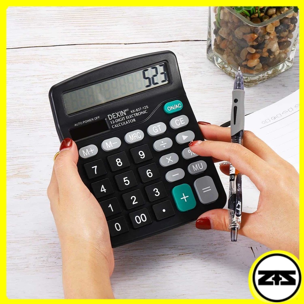 

Kalkulator Elektronik Solar Calculator 12 Digit - KK-837-12S