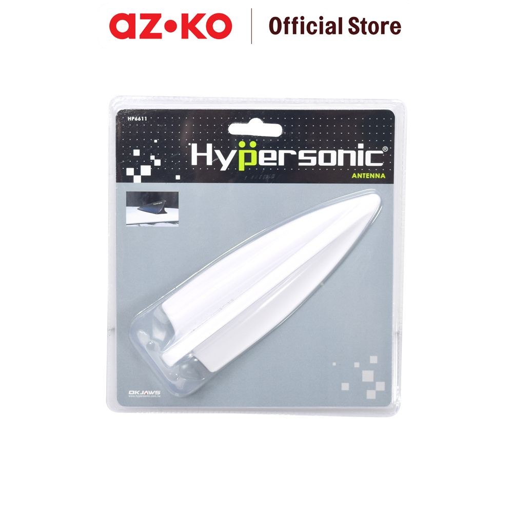 AZKO Hypersonic Antena Mobil Hp6611 - Putih Car Antenna Aksesoris Mobil Pencari Sinyal Mobil Perleng