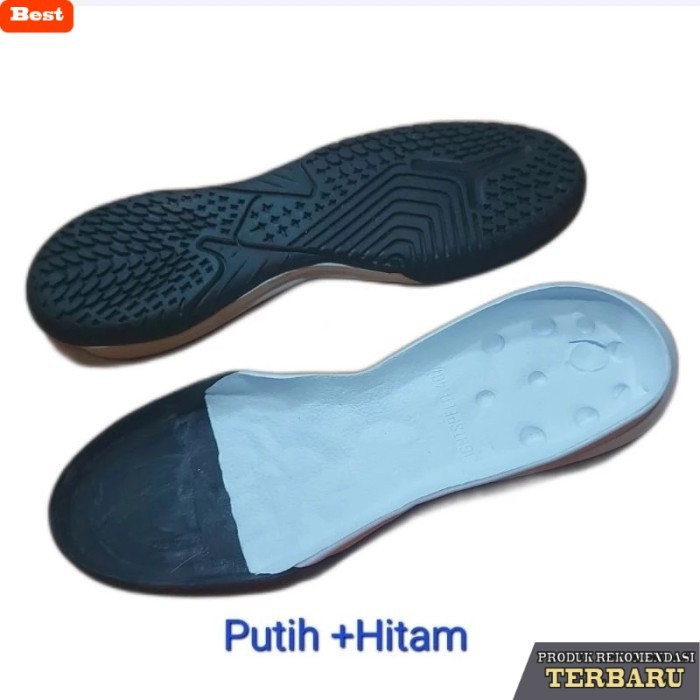 rekomendasi sepatu bola untuk kaki lebar Outsole Nike Mercurial Superfly Black Sol Sole Alas Sepatu 