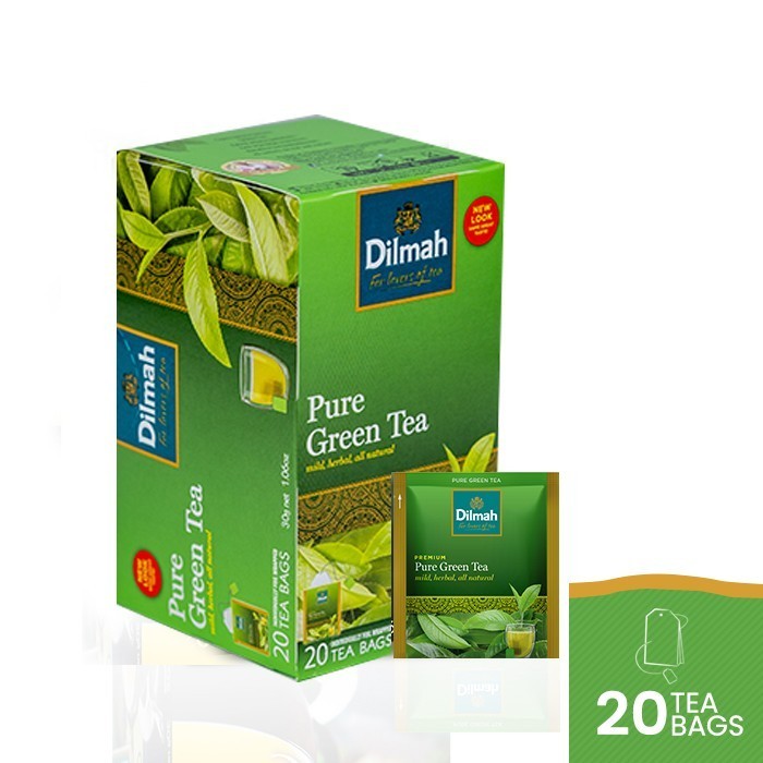 

Dilmah Pure Green tea - Teh Hijau celup