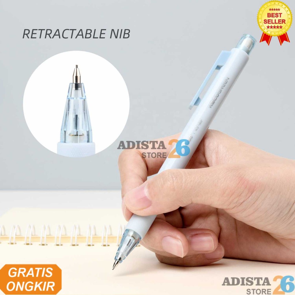 

Kaco TURBO Pensil Mekanik Mechanical Pencil 0.5mm with Refill - K5-MP