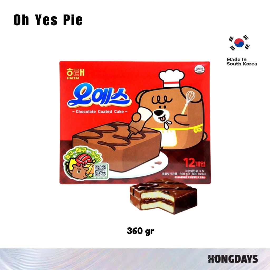 

Oh Yes Pie 360 gr - Pie Balut Cokelat Made In Korea - HONGDAYS