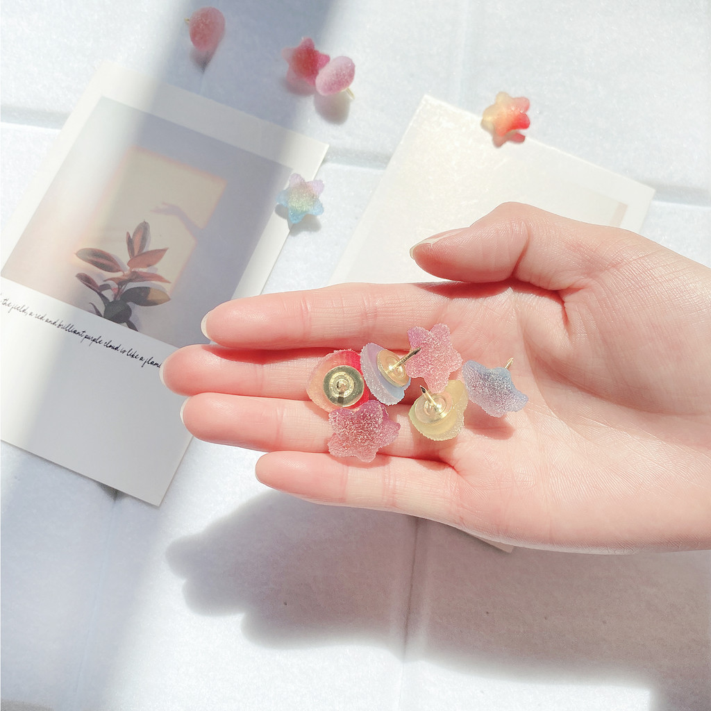 

TUTU Heart shape 6pcs star Cork Board Safety Colored Push Pins Thumbtack Office School Accessories Supplies H0530