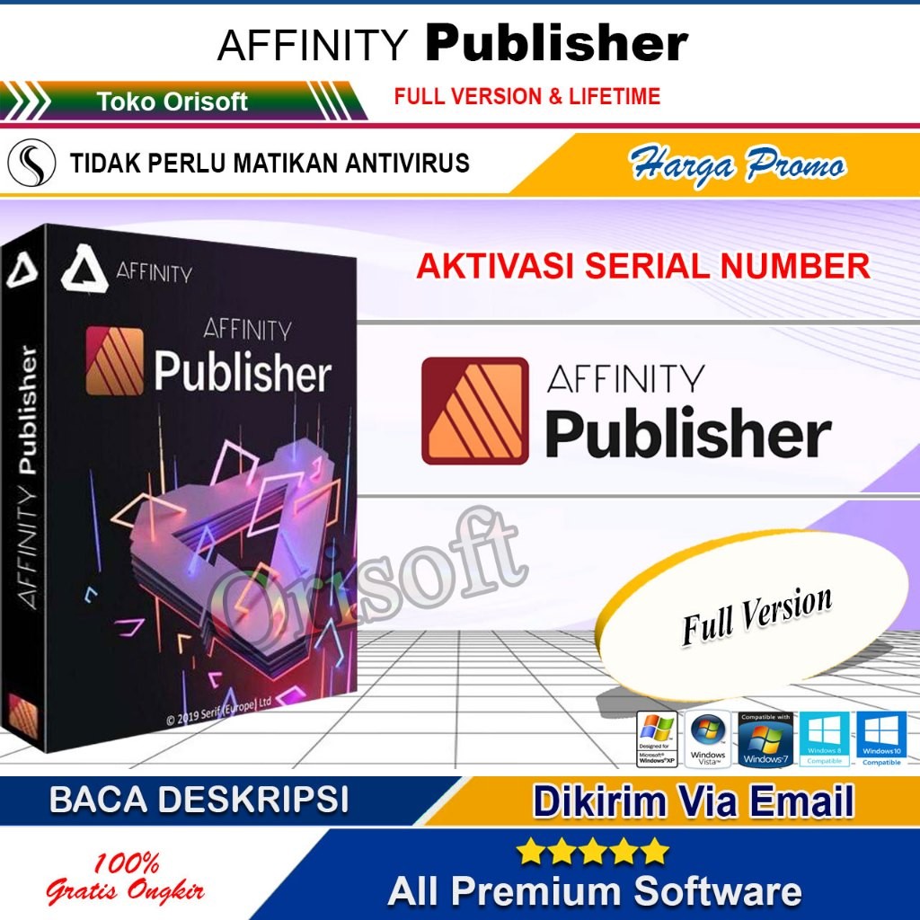 [WIN/Mac] Serif Affinity Publisher V1 + SERIAL KEY Full Version Lifetime